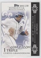 Curtis Granderson (2007 MLB Superstar - 23 Triples) #/150