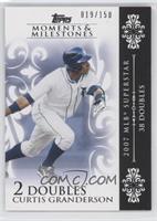 Curtis Granderson (2007 MLB Superstar - 38 Doubles) #/150