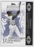 B.J. Upton (2007 MLB Superstar - 25 Doubles) #/150