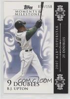 B.J. Upton (2007 MLB Superstar - 25 Doubles) #/150