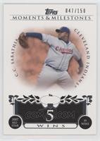 C.C. Sabathia (2007 All-Star - 19 Wins) #/150