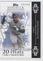 Carl Crawford (2007 - 50 Stolen Bases) #/150