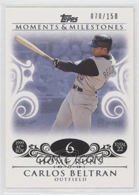 2008 Topps Moments & Milestones - [Base] #49-6 - Carlos Beltran (1999 AL ROY - 22 HRs) /150