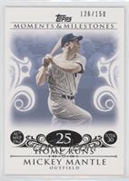 Mickey Mantle (1962 AL MVP - 30 Home Runs) #/150