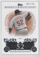 C.C. Sabathia (2007 AL Cy Young - 209 Ks) #/150