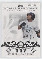 Gary Sheffield (2007 - 450 Career Home Runs (480 Total)) #/150