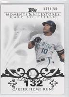 Gary Sheffield (2007 - 450 Career Home Runs (480 Total)) #/150