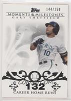 Gary Sheffield (2007 - 450 Career Home Runs (480 Total)) #/150