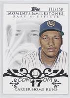 Gary Sheffield (2007 - 450 Career Home Runs (480 Total)) #/150