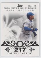 Gary Sheffield (2007 - 450 Career Home Runs (480 Total)) #/150