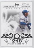 Gary Sheffield (2007 - 450 Career Home Runs (480 Total)) #/150