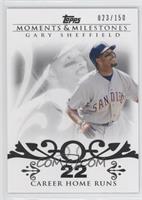 Gary Sheffield (2007 - 450 Career Home Runs (480 Total)) #/150