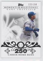 Gary Sheffield (2007 - 450 Career Home Runs (480 Total)) #/150