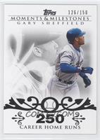 Gary Sheffield (2007 - 450 Career Home Runs (480 Total)) #/150