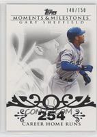 Gary Sheffield (2007 - 450 Career Home Runs (480 Total)) #/150