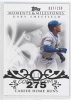 Gary Sheffield (2007 - 450 Career Home Runs (480 Total)) #/150