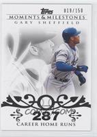 Gary Sheffield (2007 - 450 Career Home Runs (480 Total)) #/150