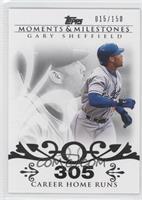 Gary Sheffield (2007 - 450 Career Home Runs (480 Total)) #/150