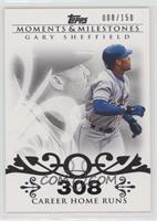 Gary Sheffield (2007 - 450 Career Home Runs (480 Total)) #/150