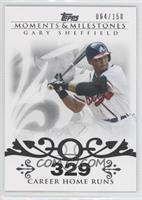 Gary Sheffield (2007 - 450 Career Home Runs (480 Total)) #/150