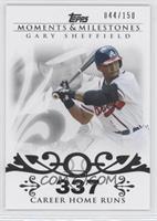 Gary Sheffield (2007 - 450 Career Home Runs (480 Total)) #/150