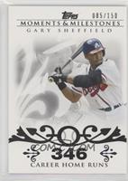 Gary Sheffield (2007 - 450 Career Home Runs (480 Total)) #/150