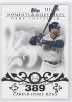 Gary Sheffield (2007 - 450 Career Home Runs (480 Total)) #/150