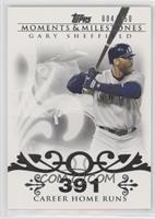 Gary Sheffield (2007 - 450 Career Home Runs (480 Total)) #/150