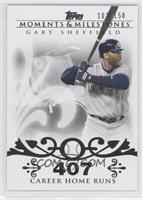 Gary Sheffield (2007 - 450 Career Home Runs (480 Total)) #/150