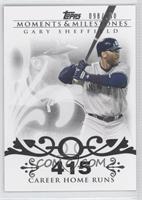 Gary Sheffield (2007 - 450 Career Home Runs (480 Total)) #/150