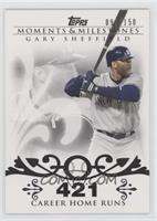 Gary Sheffield (2007 - 450 Career Home Runs (480 Total)) [EX to NM] #…