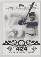 Gary Sheffield (2007 - 450 Career Home Runs (480 Total)) #/150