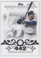 Gary Sheffield (2007 - 450 Career Home Runs (480 Total)) #/150