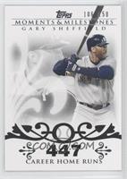 Gary Sheffield (2007 - 450 Career Home Runs (480 Total)) #/150