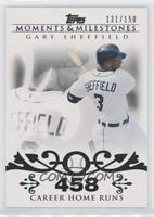 Gary Sheffield (2007 - 450 Career Home Runs (480 Total)) #/150