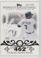 Gary Sheffield (2007 - 450 Career Home Runs (480 Total)) #/150