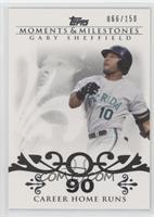 Gary Sheffield (2007 - 450 Career Home Runs (480 Total)) #/150