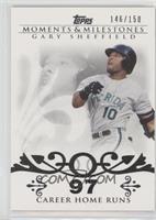 Gary Sheffield (2007 - 450 Career Home Runs (480 Total)) #/150