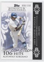 Alfonso Soriano (2004 Silver Slugger - 170 Hits) #/150