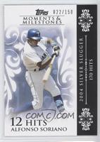 Alfonso Soriano (2004 Silver Slugger - 170 Hits) #/150