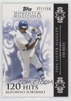 Alfonso Soriano (2004 Silver Slugger - 170 Hits) #/150