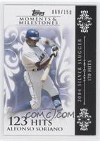 Alfonso Soriano (2004 Silver Slugger - 170 Hits) #/150