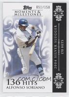 Alfonso Soriano (2004 Silver Slugger - 170 Hits) #/150