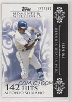 Alfonso Soriano (2004 Silver Slugger - 170 Hits) #/150