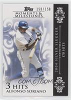 Alfonso Soriano (2004 Silver Slugger - 170 Hits) #/150