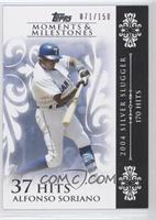 Alfonso Soriano (2004 Silver Slugger - 170 Hits) #/150