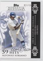 Alfonso Soriano (2004 Silver Slugger - 170 Hits) #/150