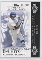 Alfonso Soriano (2004 Silver Slugger - 170 Hits) #/150