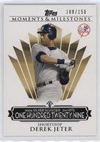 Derek Jeter (2006 Silver Slugger - 214 Hits) #/150