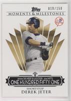 Derek Jeter (2006 Silver Slugger - 214 Hits) #/150